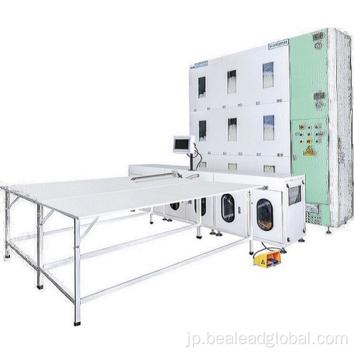 自動箱入りグースダウンキルト充填機